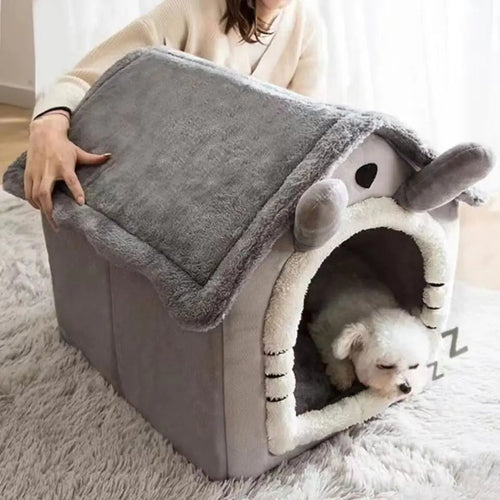 All Season Dog House Style Bed